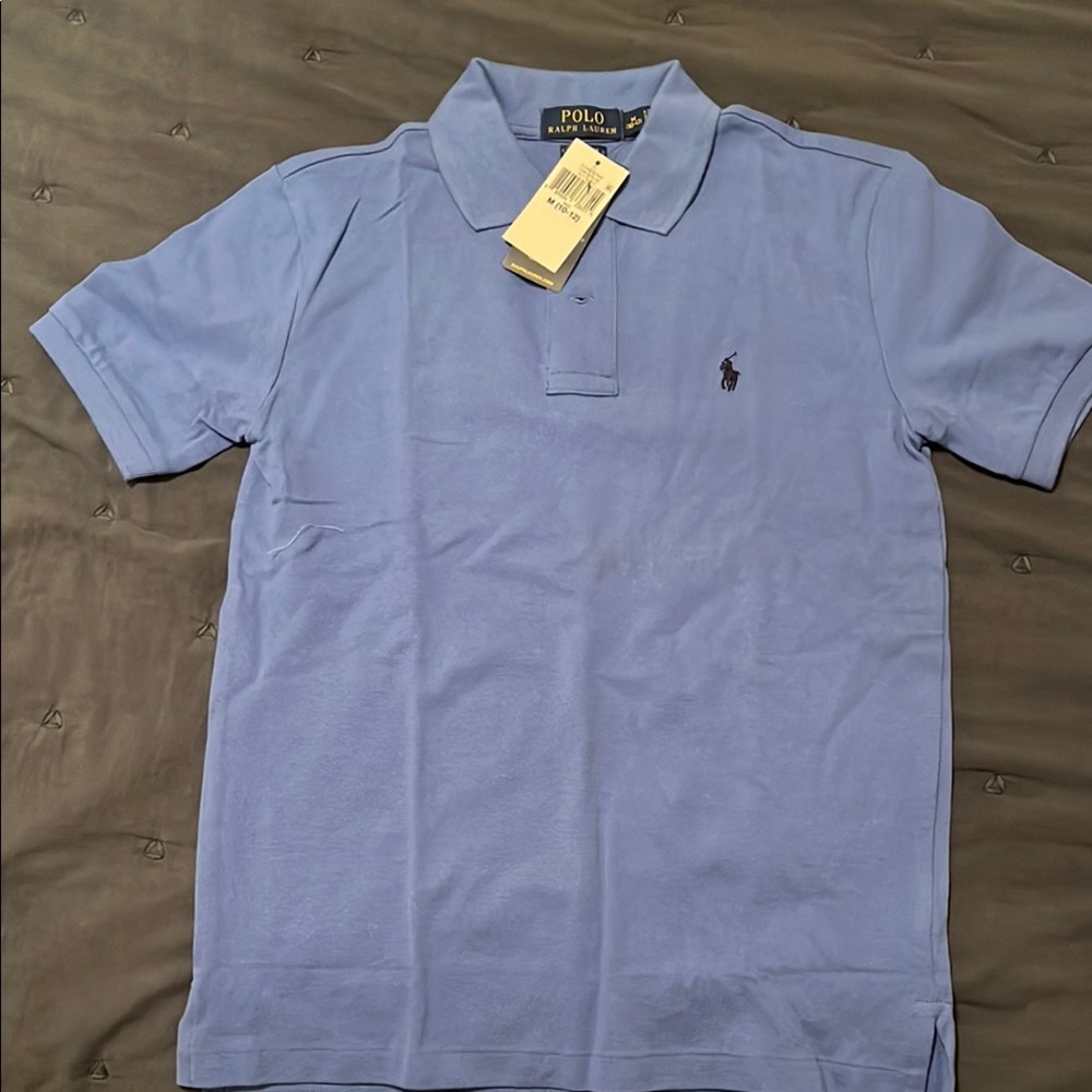 Polo by Ralph Lauren Youth M (10-13) Blue Polo Shirt